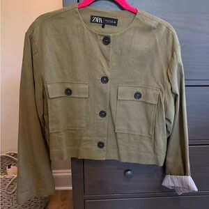 Zara linen jacket
